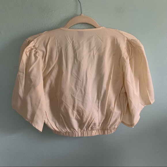 NWOT SHEIN Beige Crop Top - Picture 6 of 6
